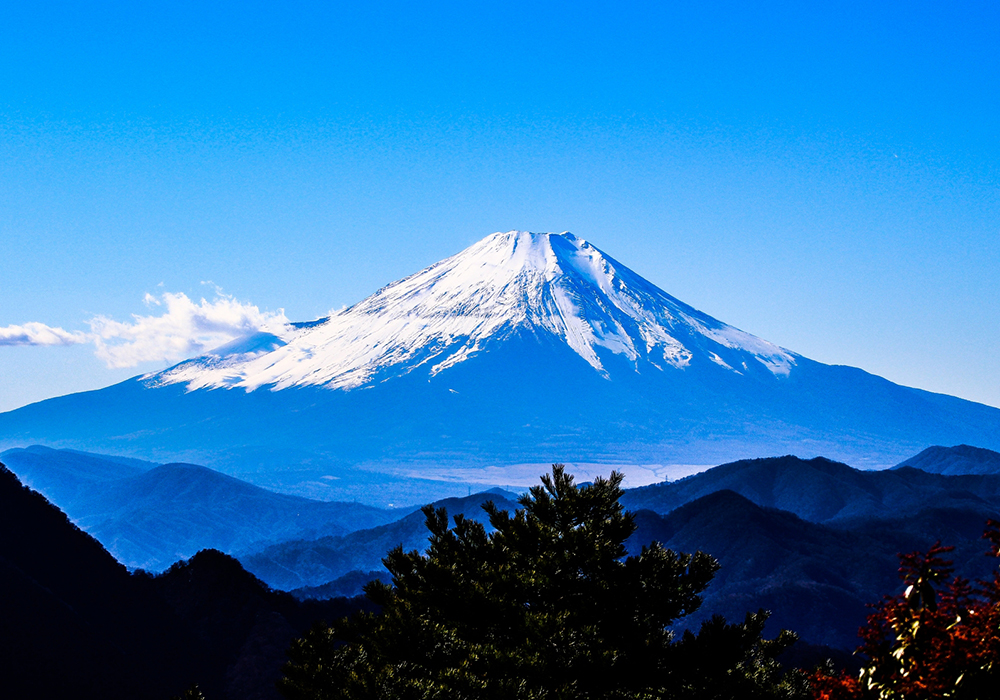 日本一高い山、富士山の登頂（2017）・画像