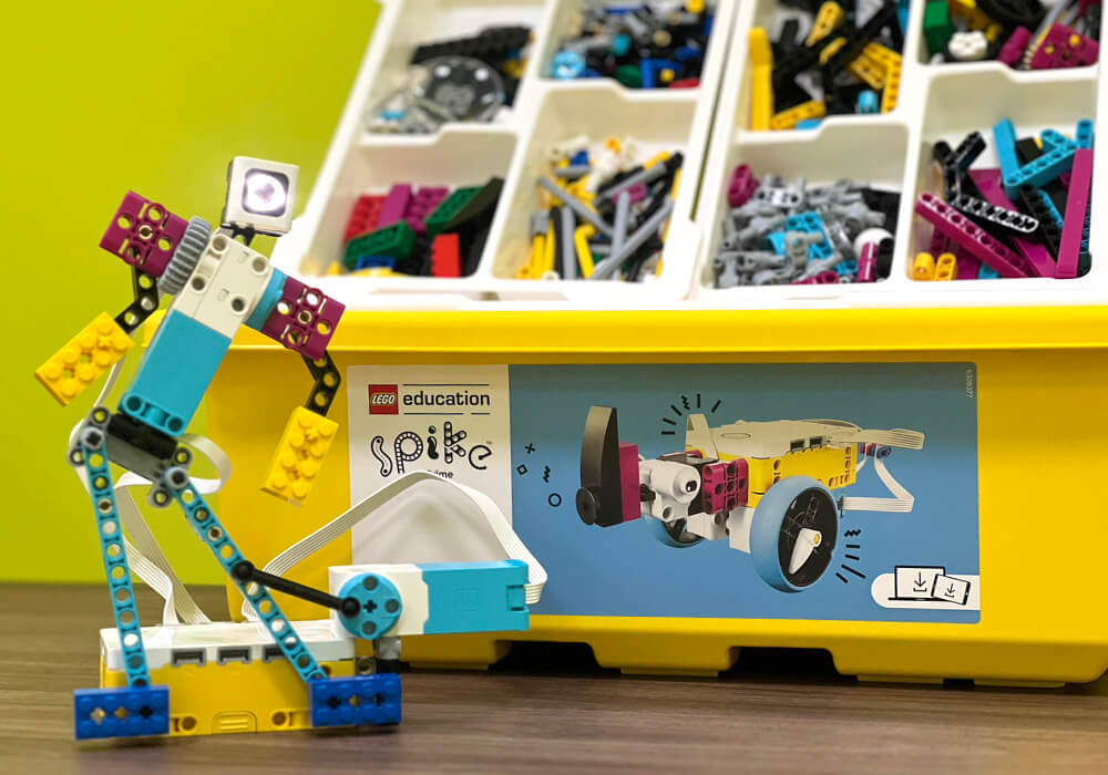 【LEGOエデュケーション SPIKE】楽しみながら学ぼう♪ レゴブロックのプログラミング教材を導入！！＠新上大久保店・画像